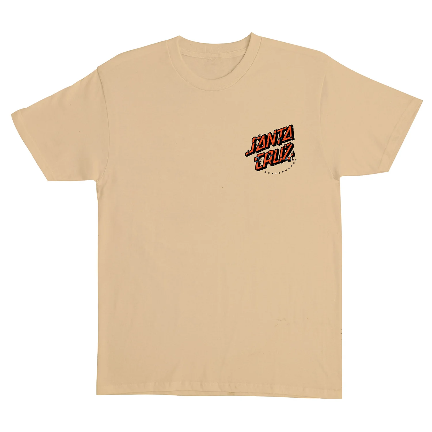 Santa Cruz Skateboards Shirt Roskopp Screaming Five Vegas Gold - Image 2