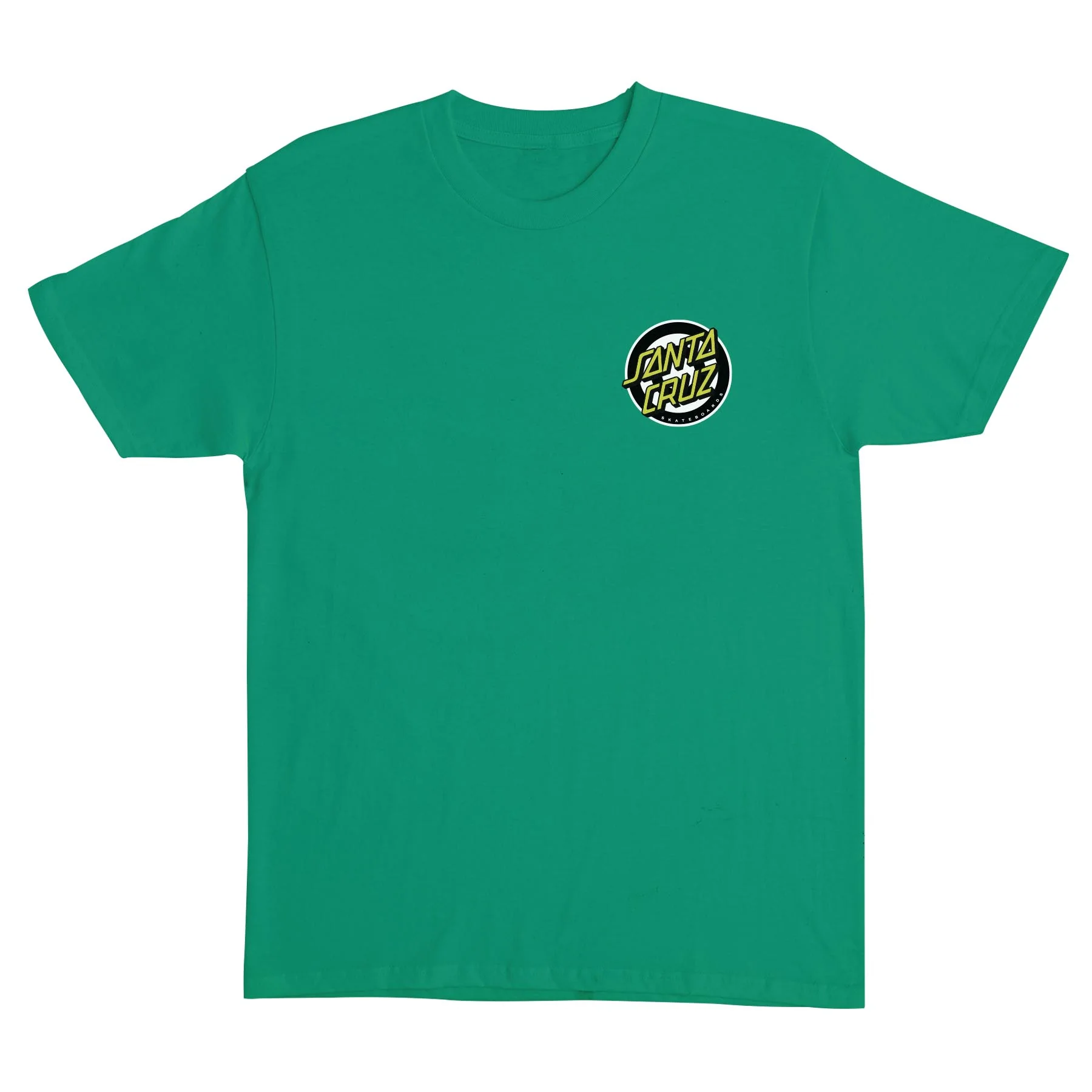 Santa Cruz Skateboards Shirt Roskopp Screaming Target Kelly Green - Image 2