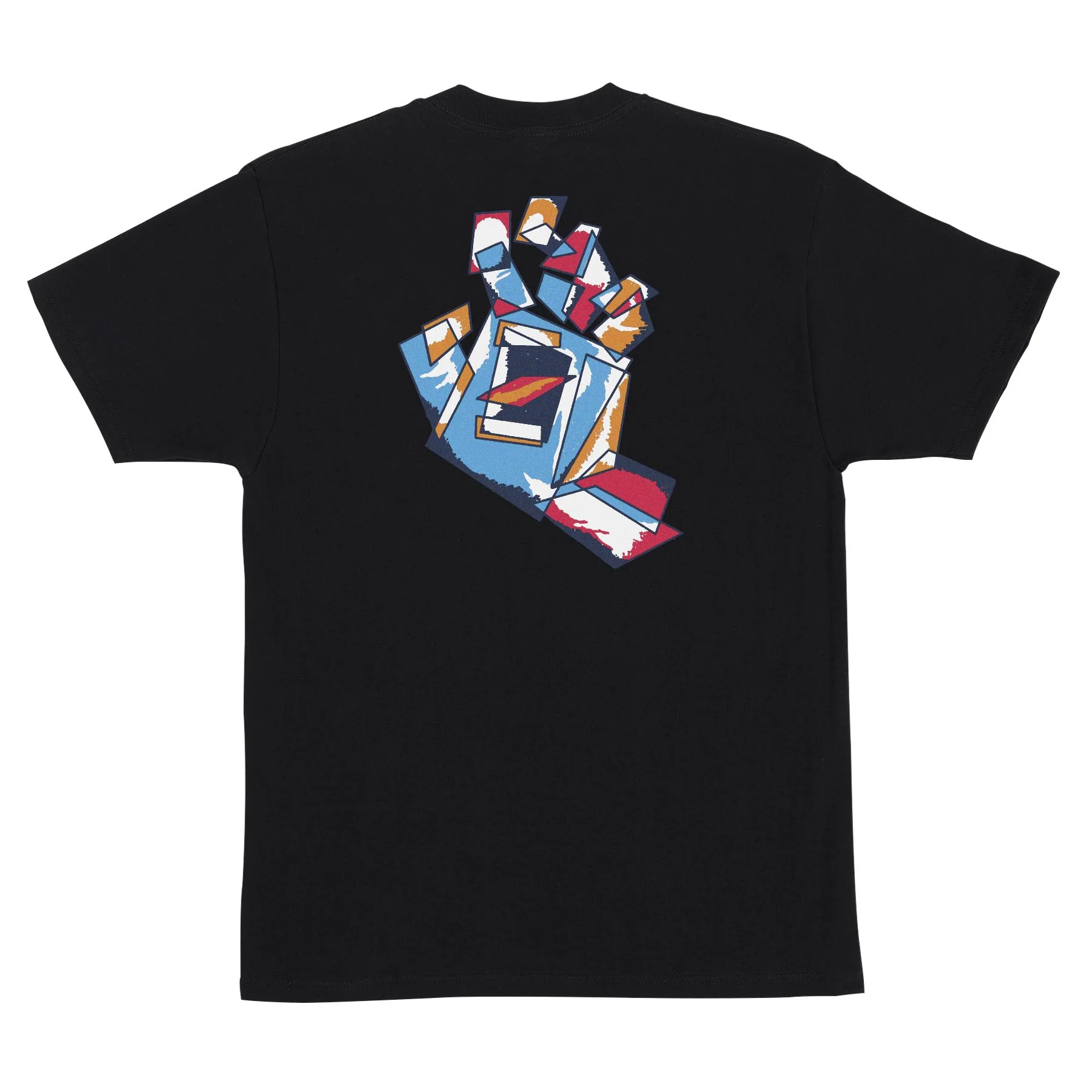 Santa Cruz Skateboards Shirt Screaming Scratched Hand Black - Image 2
