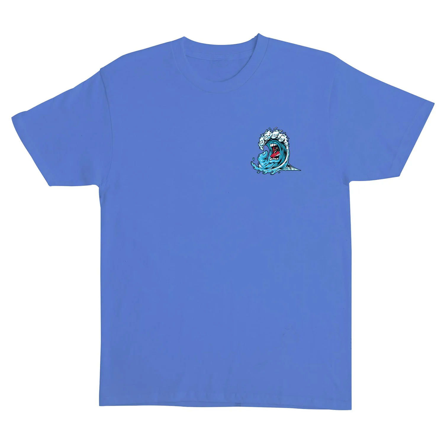 Santa Cruz Skateboards Shirt Screaming Wave Ultramarine - Image 2