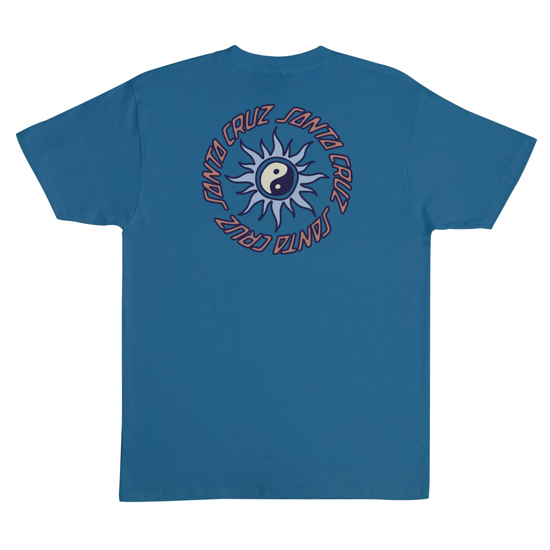 Santa Cruz Skateboards Shirt Sol Spiral Indigo - Image 2