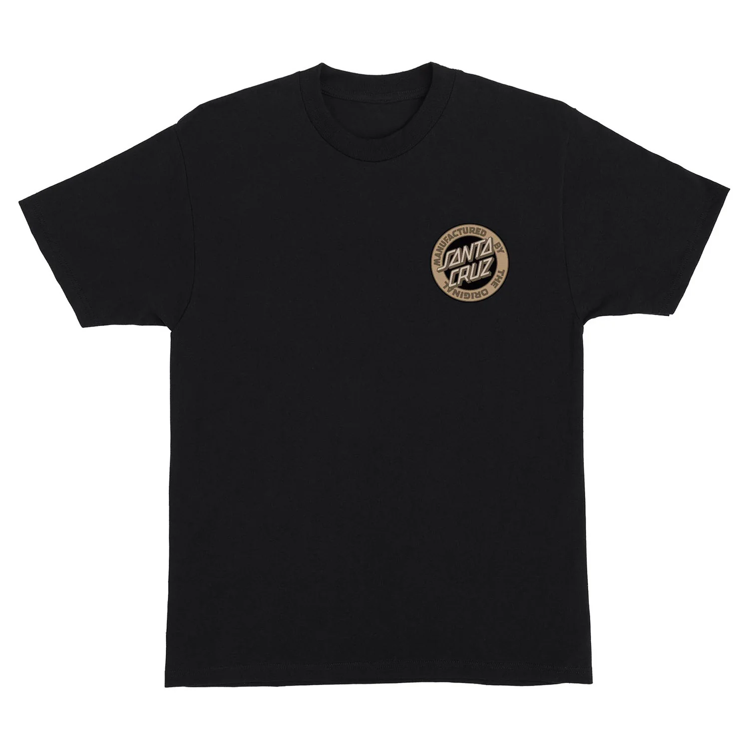Santa Cruz Skateboards T-Shirt Carved MFG Black - Image 2