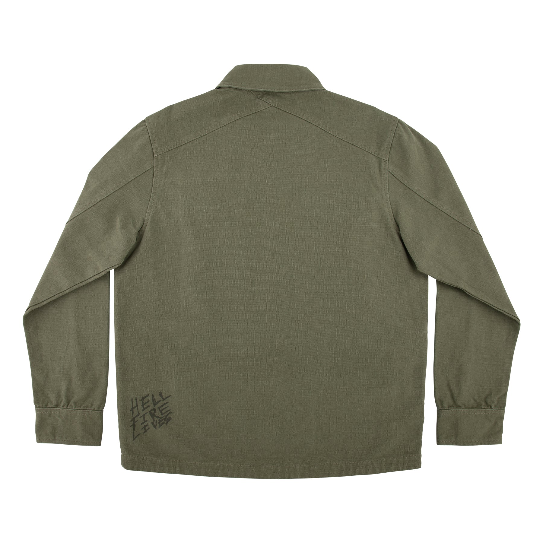 Santa Cruz x Stranger Things Coat Crawl Utility Jacket Army - Image 3