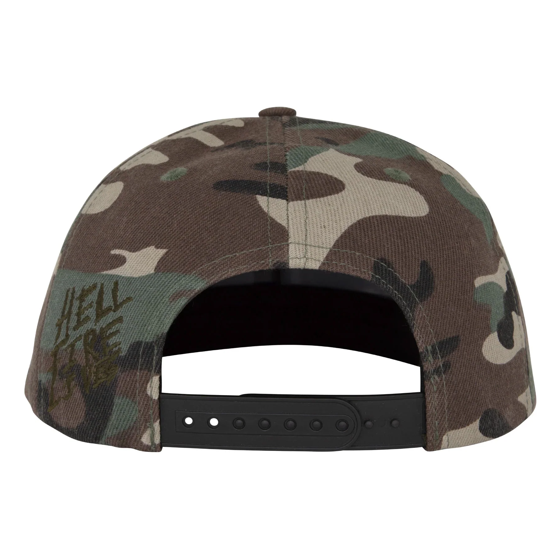 Santa Cruz x Stranger Things Hat Hellfire Club Snapback Camo - Image 4