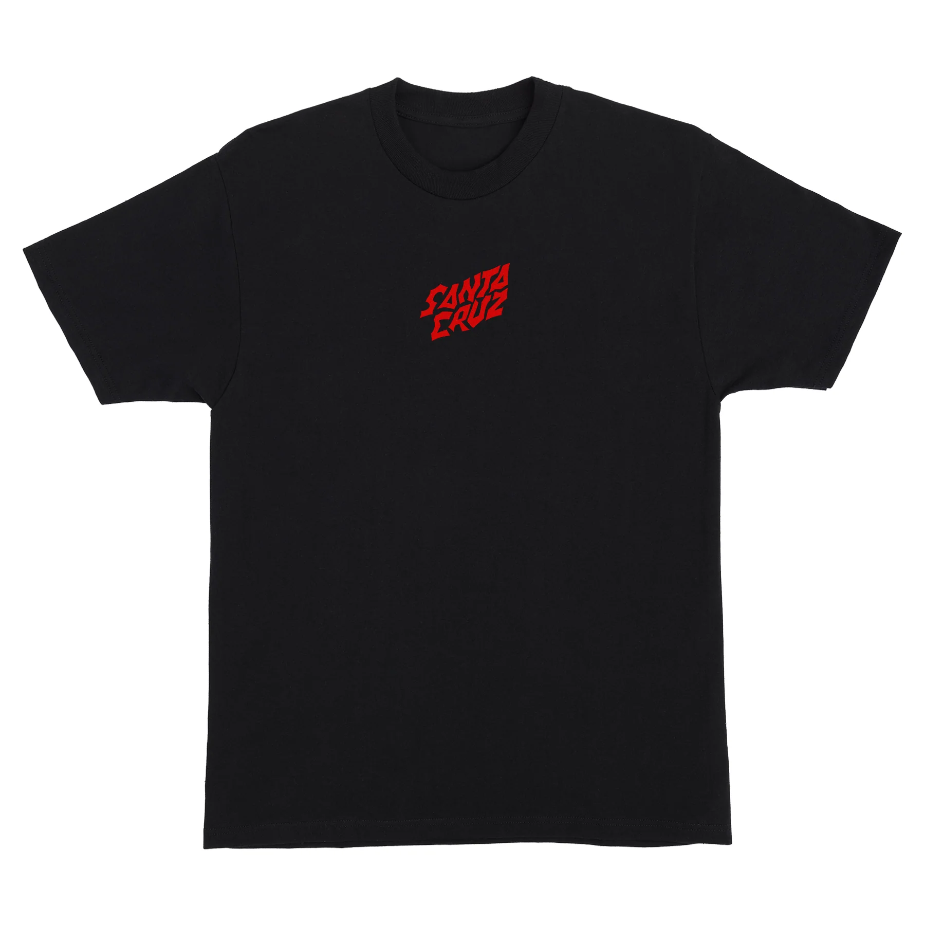 Santa Cruz x Stranger Things Shirt Screaming Lights Black