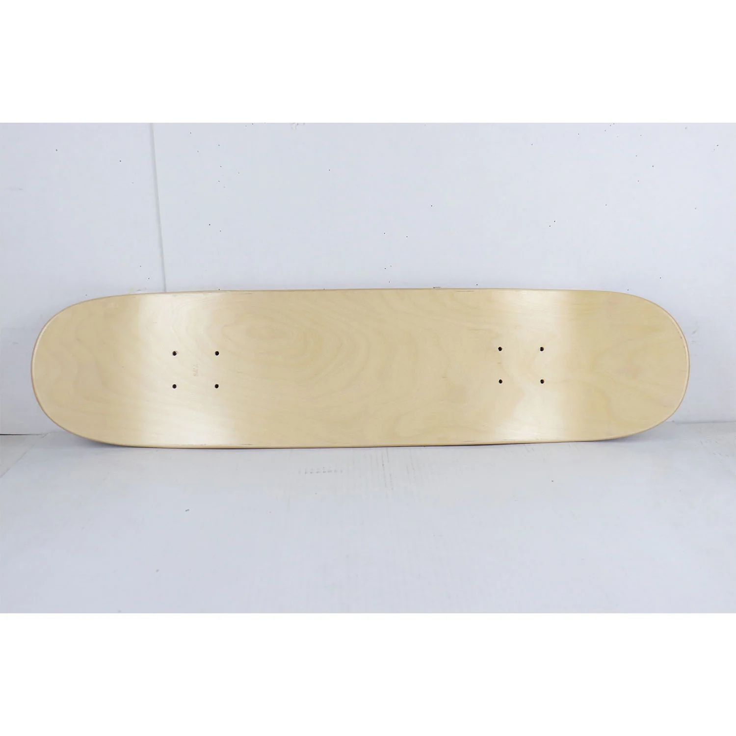 Scratched Moose Blank Skateboard Deck Stain Purple 7.75" - Image 2
