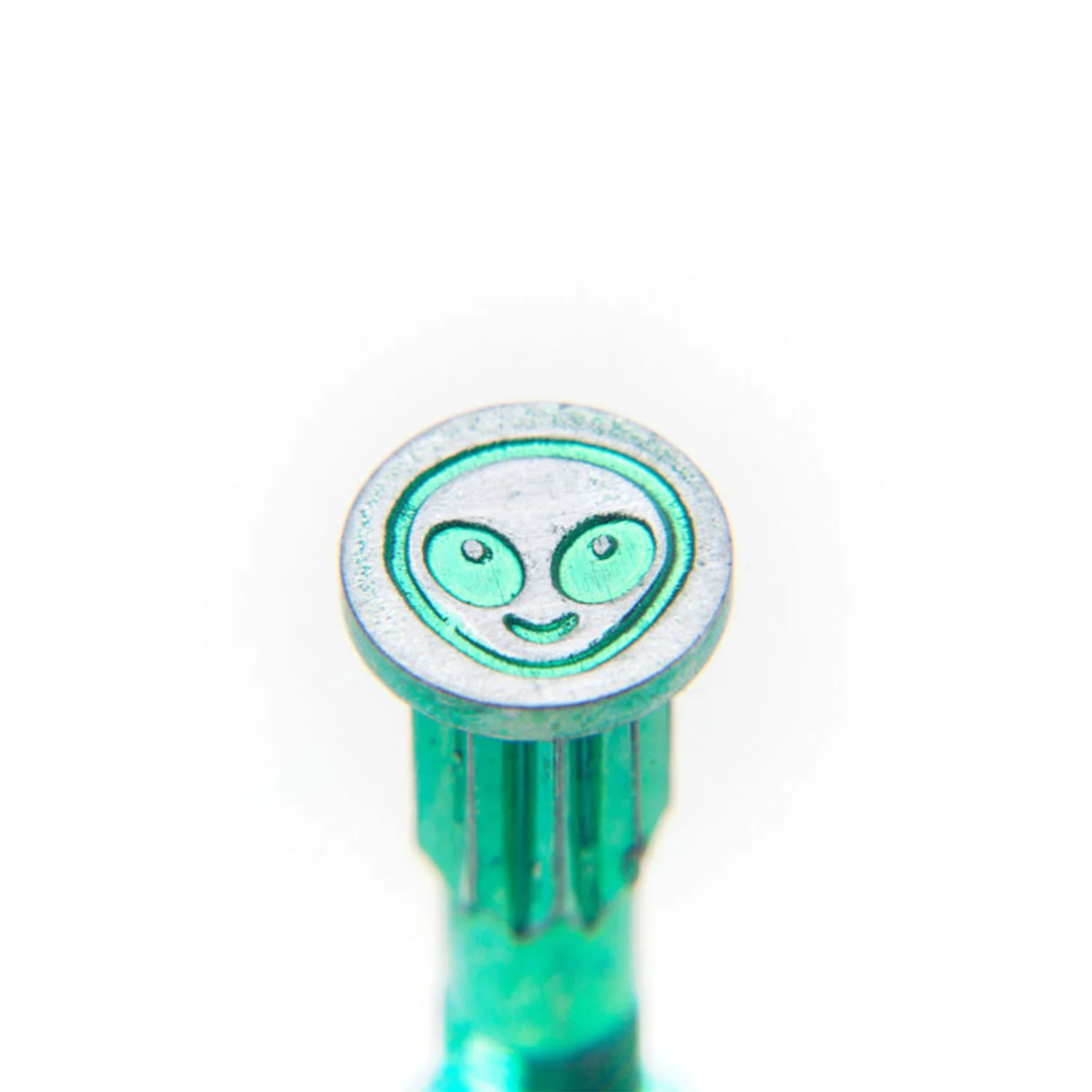 Screw City Skateboard Mounting Hardware 1" - Alien Green - Image 4