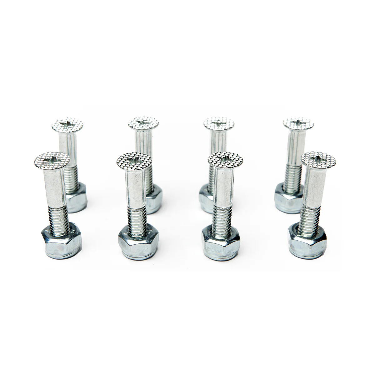 Screw City Skateboard Mounting Hardware 1" Phillips Gems - Moonstone