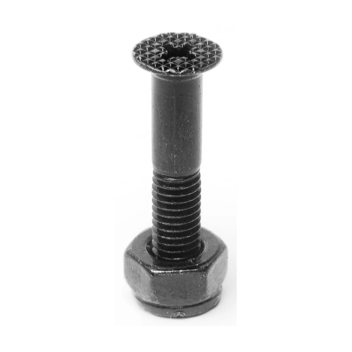 Screw City Skateboard Mounting Hardware 1" Phillips Gems - Onyx - Image 2