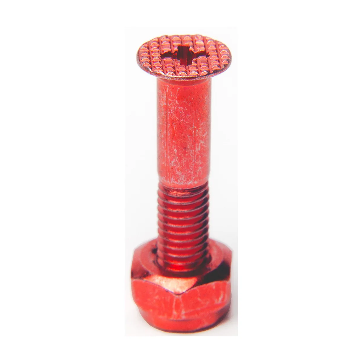 Screw City Skateboard Mounting Hardware 1" Phillips Gems - Ruby - Image 2