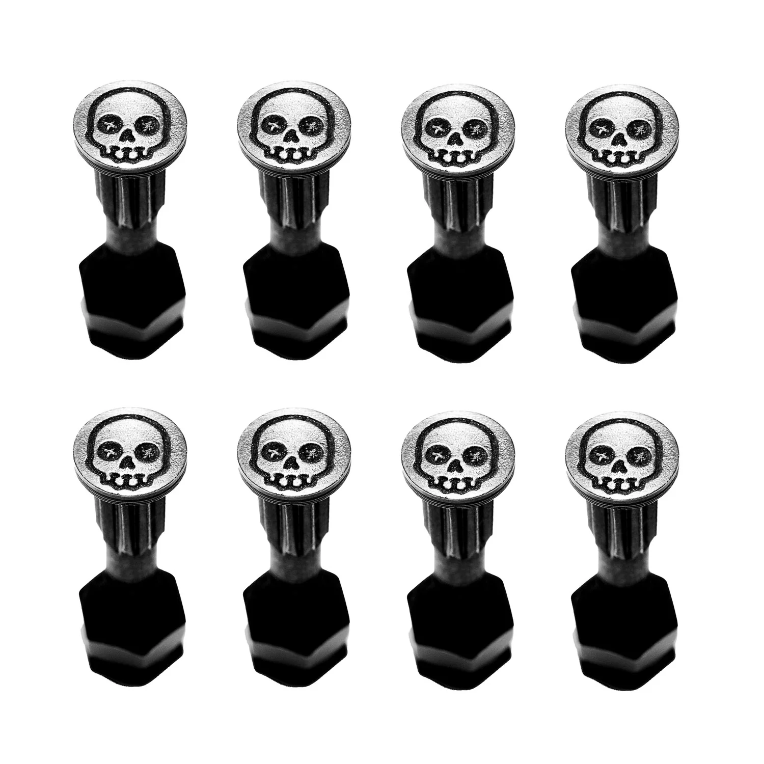 Screw City Skateboard Mounting Hardware 1" - Skull