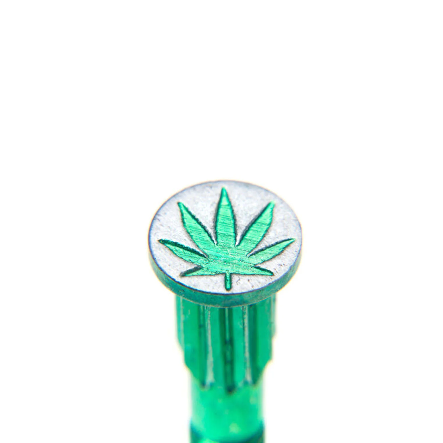 Screw City Skateboard Mounting Hardware 1" - Sweet Leaf Green - Image 4