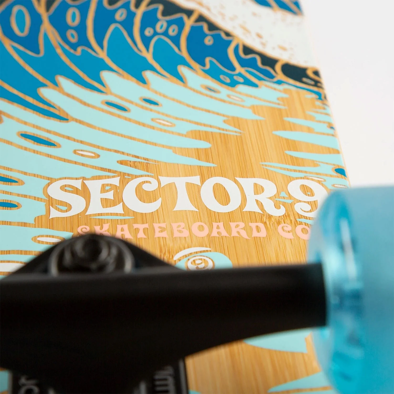 Sector 9 Longboard Complete Bamboozler Bora Bora 31.5" x 8.625" - Image 5