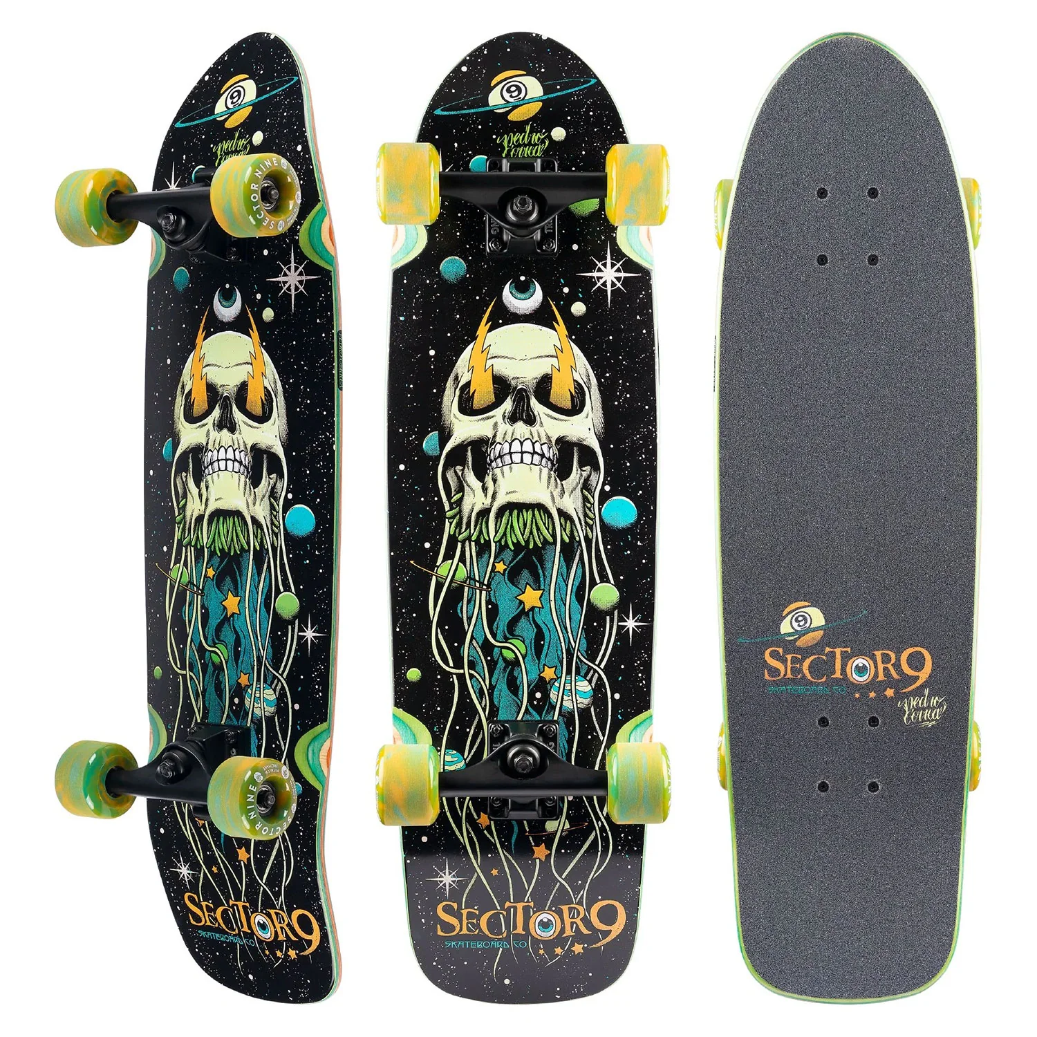Sector 9 Longboard Complete Chop Hop Charge 30.5" x 8.625"