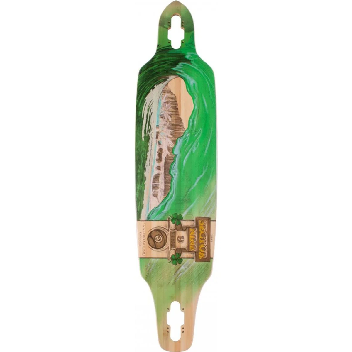 Sector 9 Longboard Deck Bamboo Lookout Drop Through 9.6" x 42"