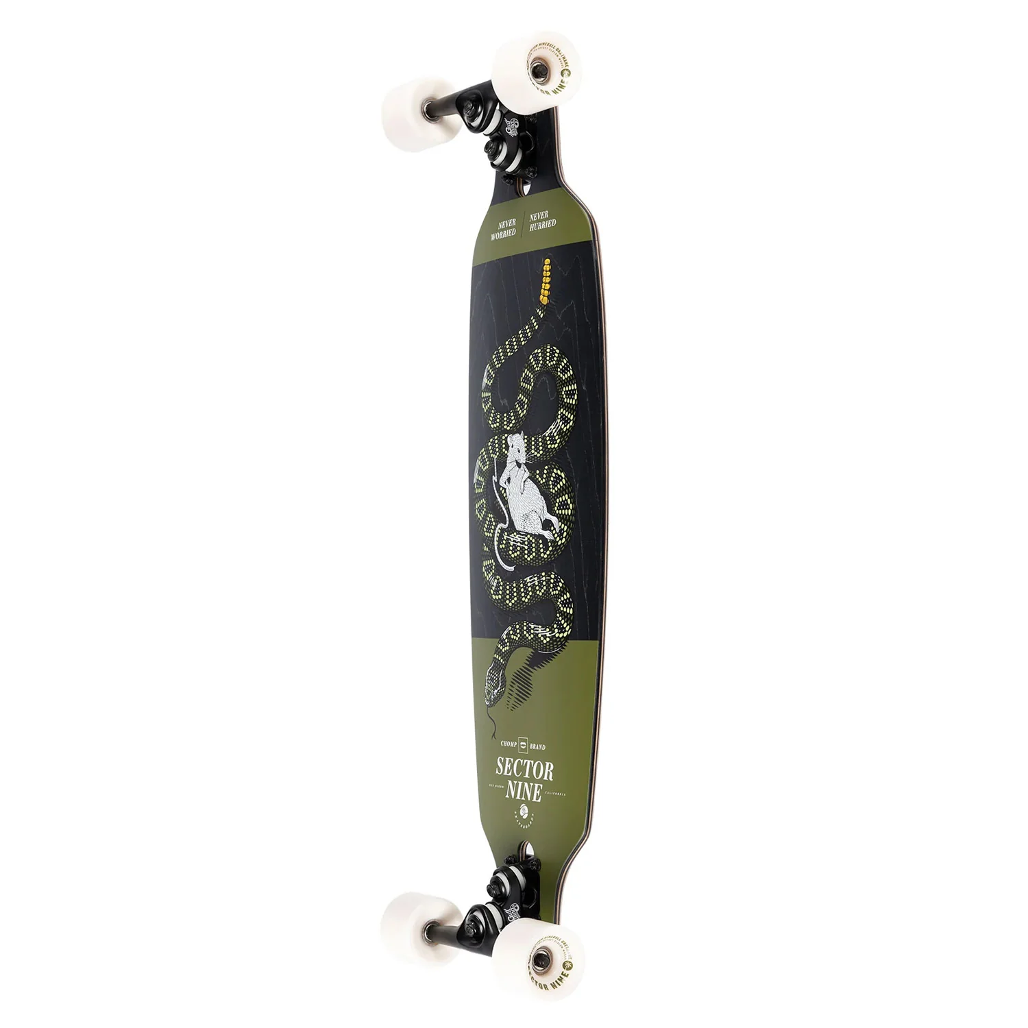 Sector 9 Longboard Fractal Rattler Drop Through 9" x 36" - Image 3