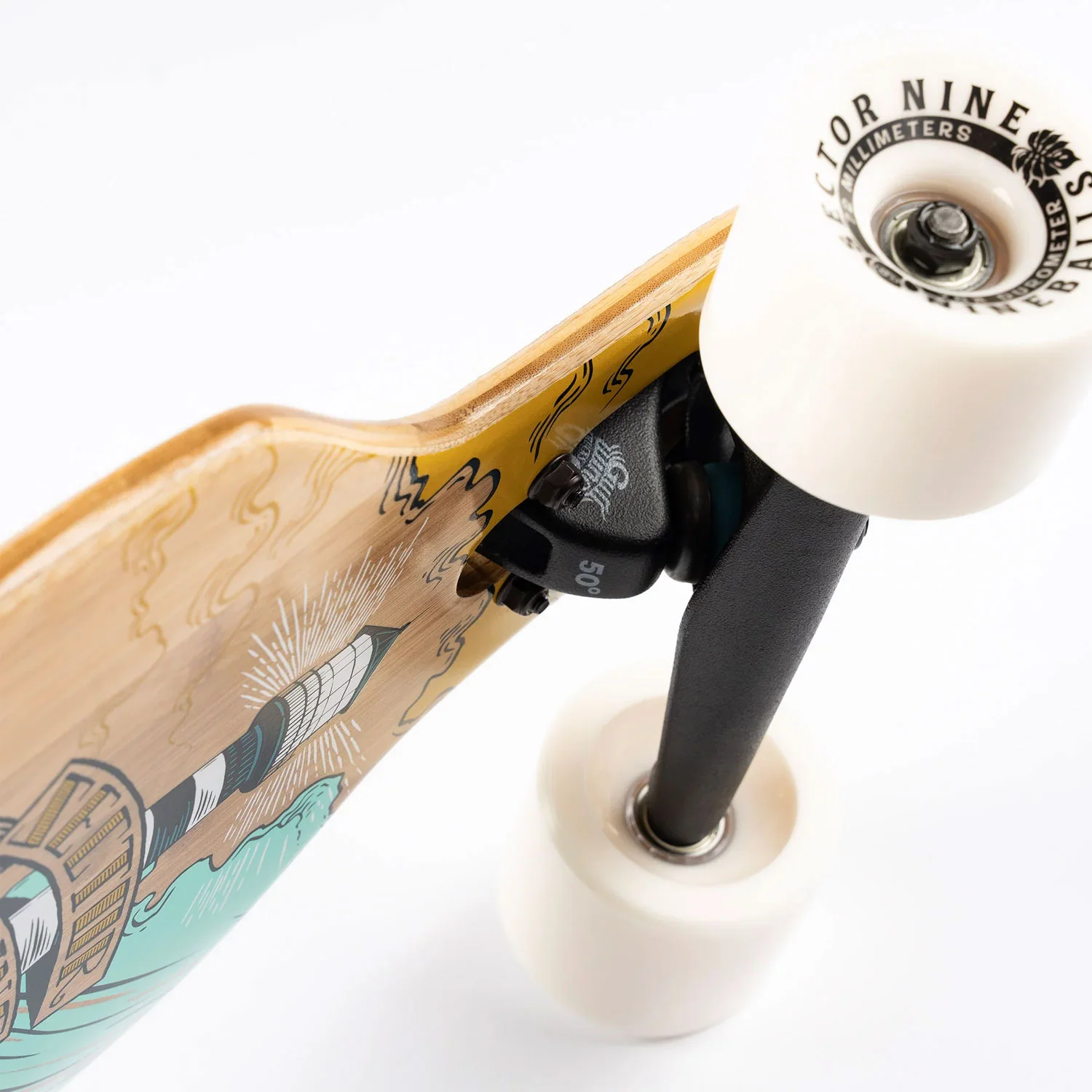 Sector 9 Longboard Mini Lookout Voyage Drop Through 9.25" x 37.5" - Image 4