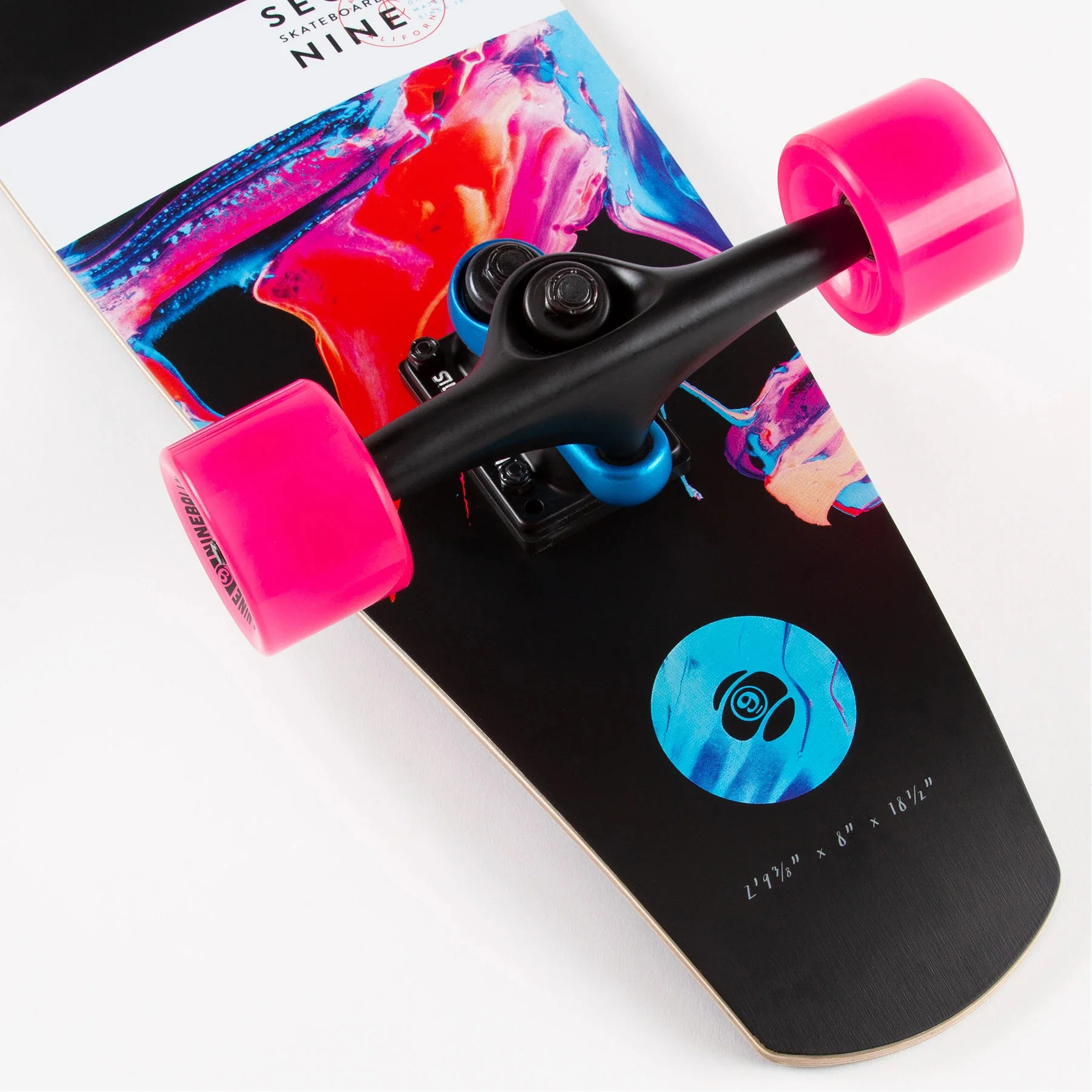 Sector 9 Longboard Rosin Ricochet Fiberglass Kicktail 8.0" x 33.375" - Image 4