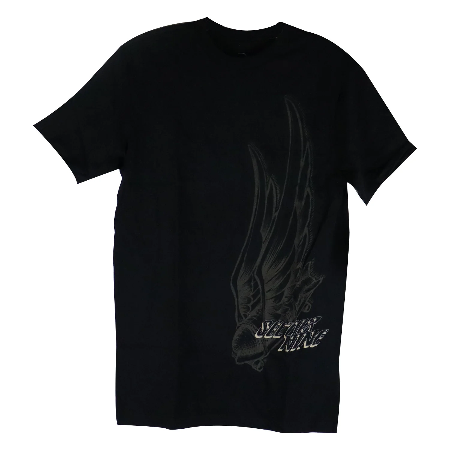 Sector 9 Longboard T-Shirt Bomb Hills Black