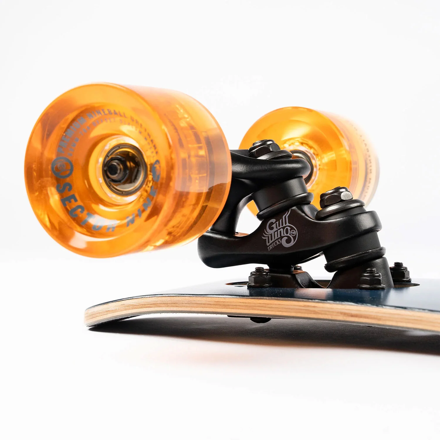 Sector 9 Longboard Wander Wings Fiberglass Drop Through 9.1" x 38" - Image 3