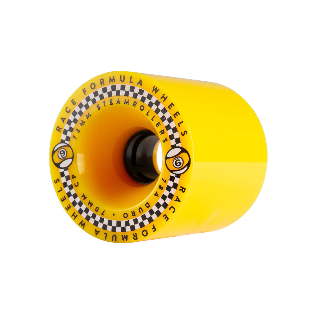 Sector 9 Longboard Wheels 73mm Steam Roller 78A Yellow - Image 2