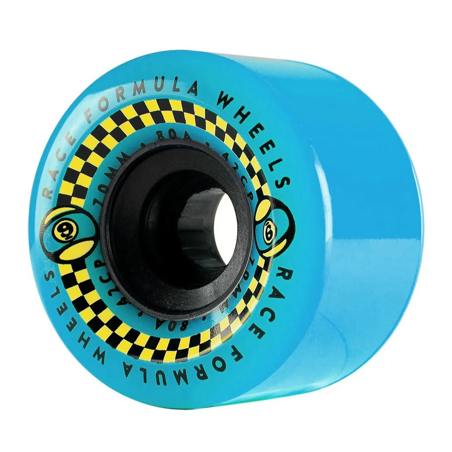 Sector 9 Longboard Wheels Centerset Race Formula Blue 70mm 80A - Image 3