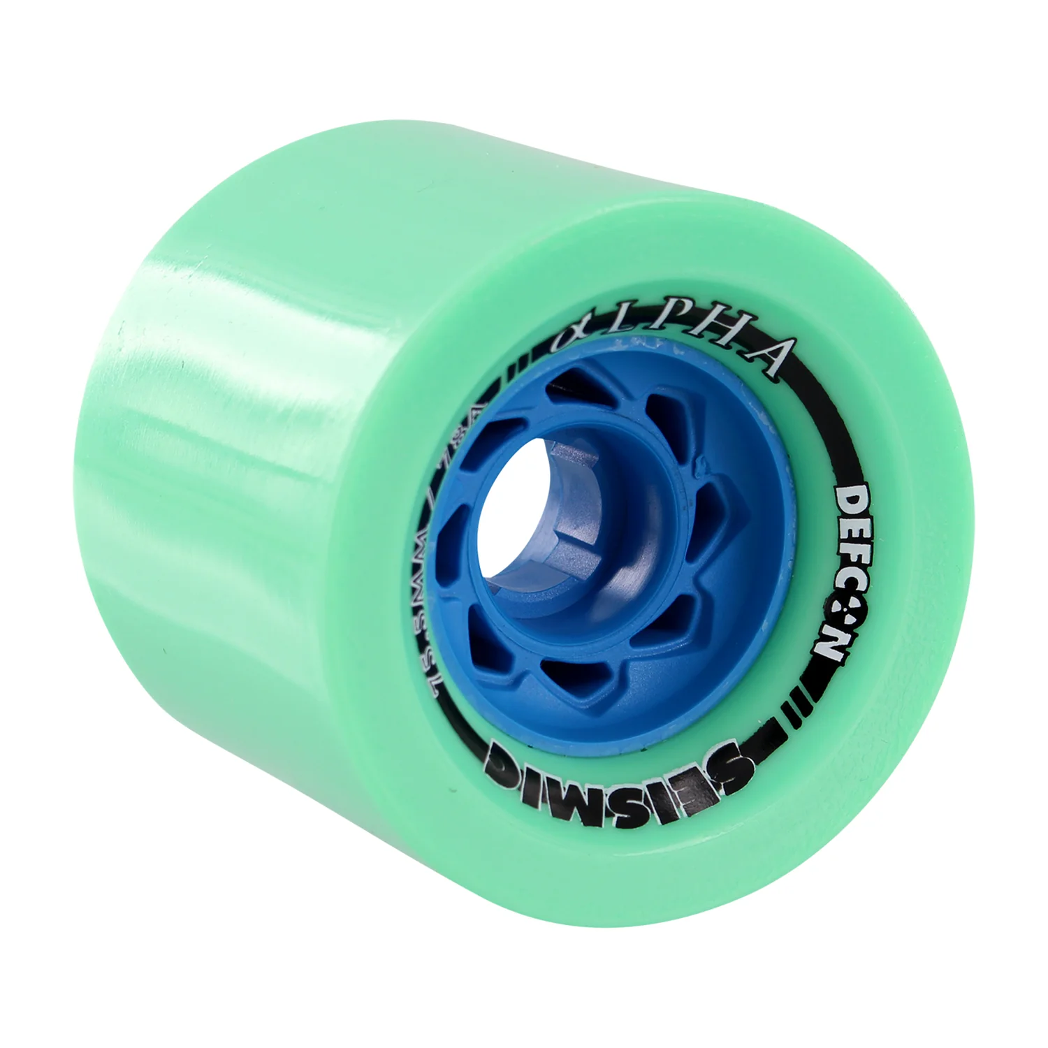 Seismic Wheels Alpha Mint 75.5mm x 62.5mm 78A - Image 2