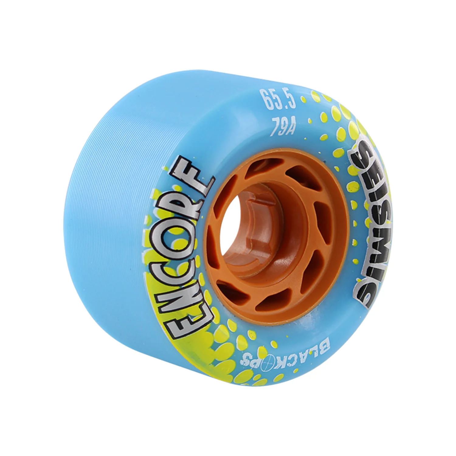 Seismic Wheels Encore Blue 65.5mm x 43mm 79A - Image 2