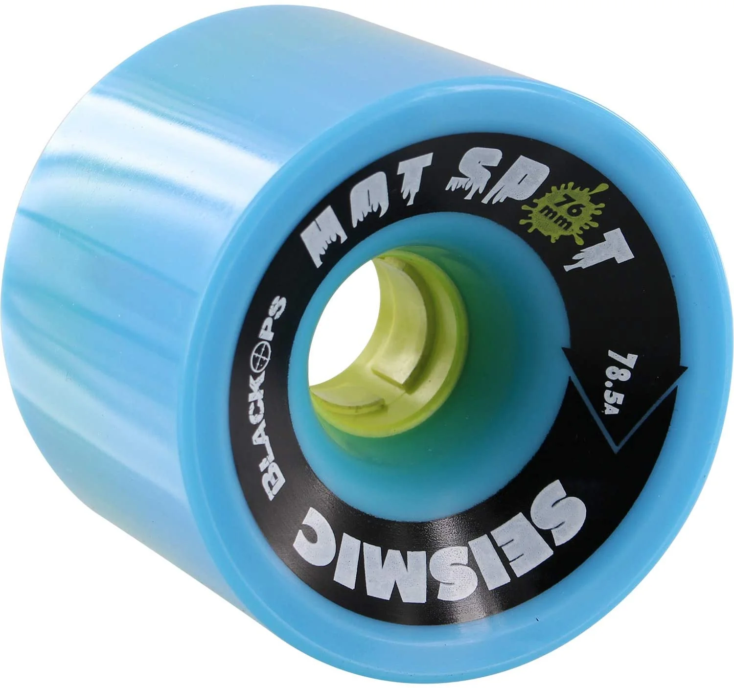 Seismic Wheels Hot Spot Blue 76mm x 59mm 81.5A - Image 2