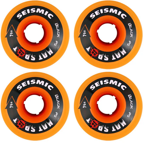 Seismic Wheels HOT SPOT Orange 66mm