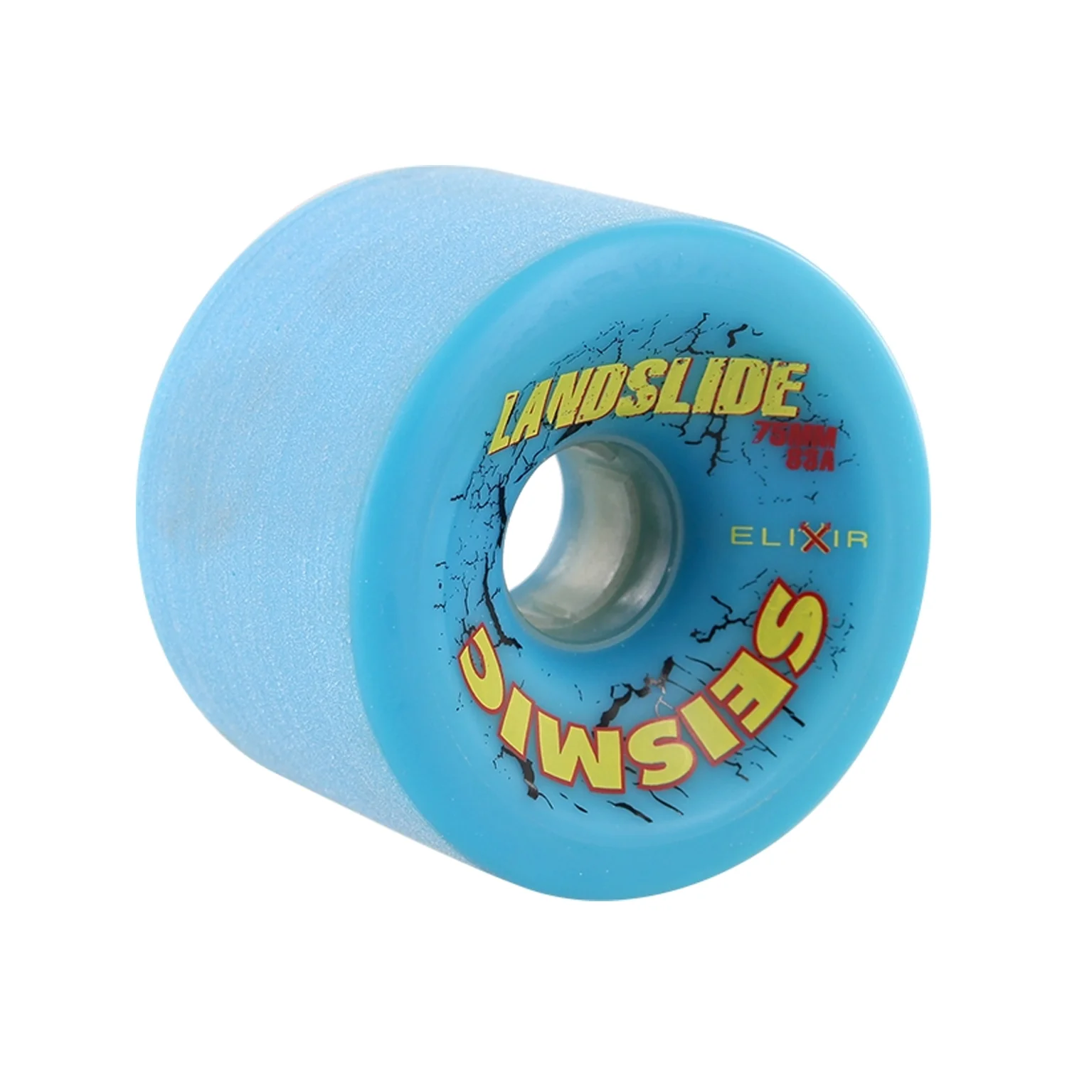 Seismic Wheels Landslide Opaque Blue 75mm x 54mm 83A - Image 2