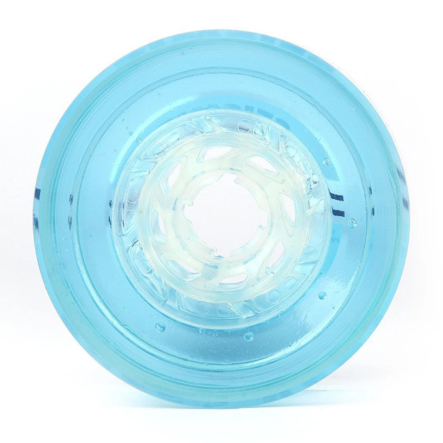 Seismic Wheels Speed Vent Clear Blue 85mm x 52mm 75A - Image 2