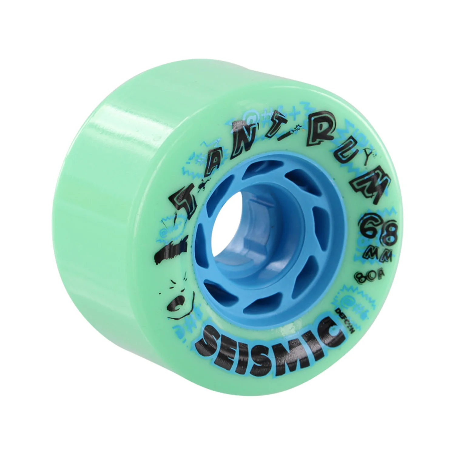 Seismic Wheels Tantrum Mint 68mm x 43mm 80A - Image 2