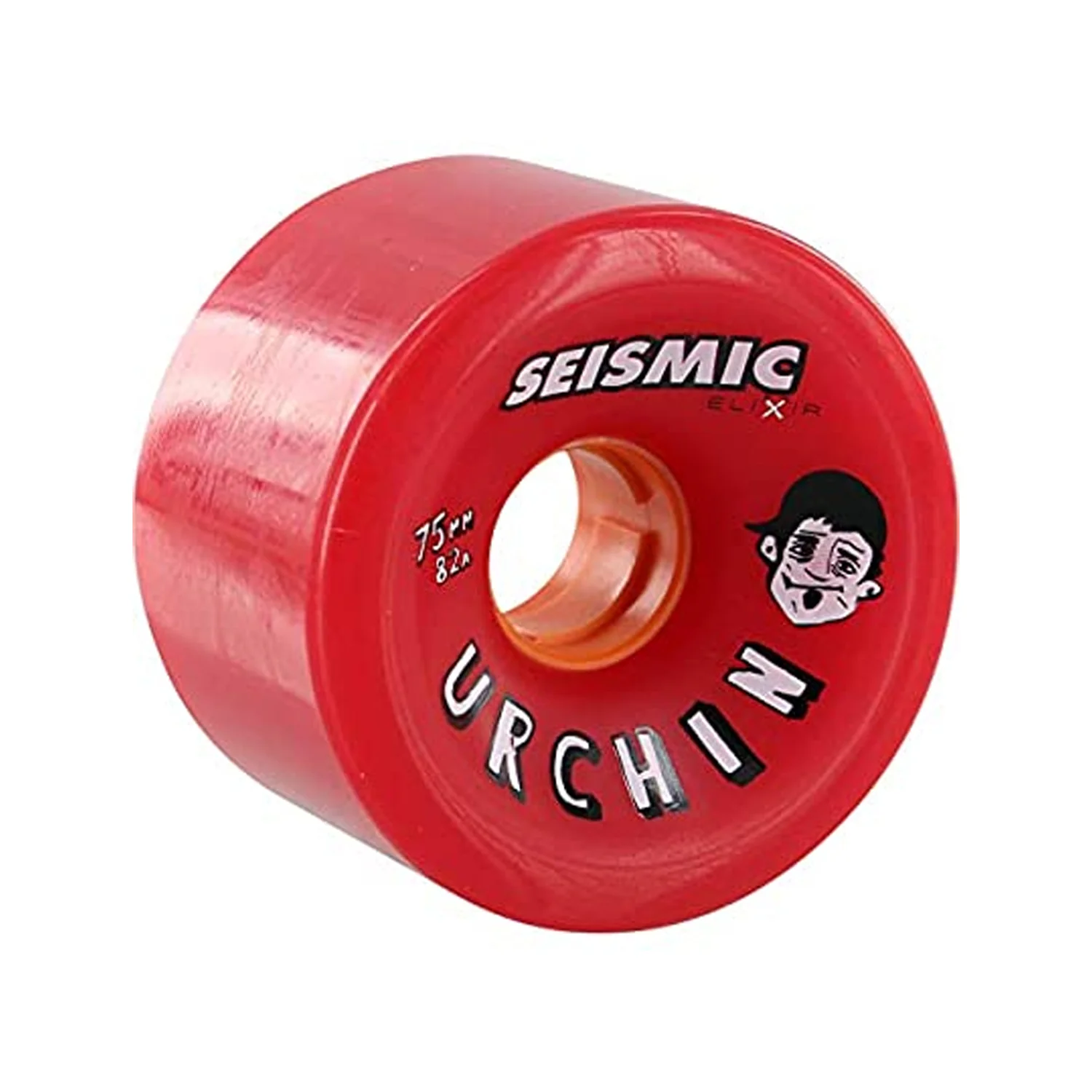 Seismic Wheels Urchin Opaque Red 75mm x 48mm 82A - Image 2
