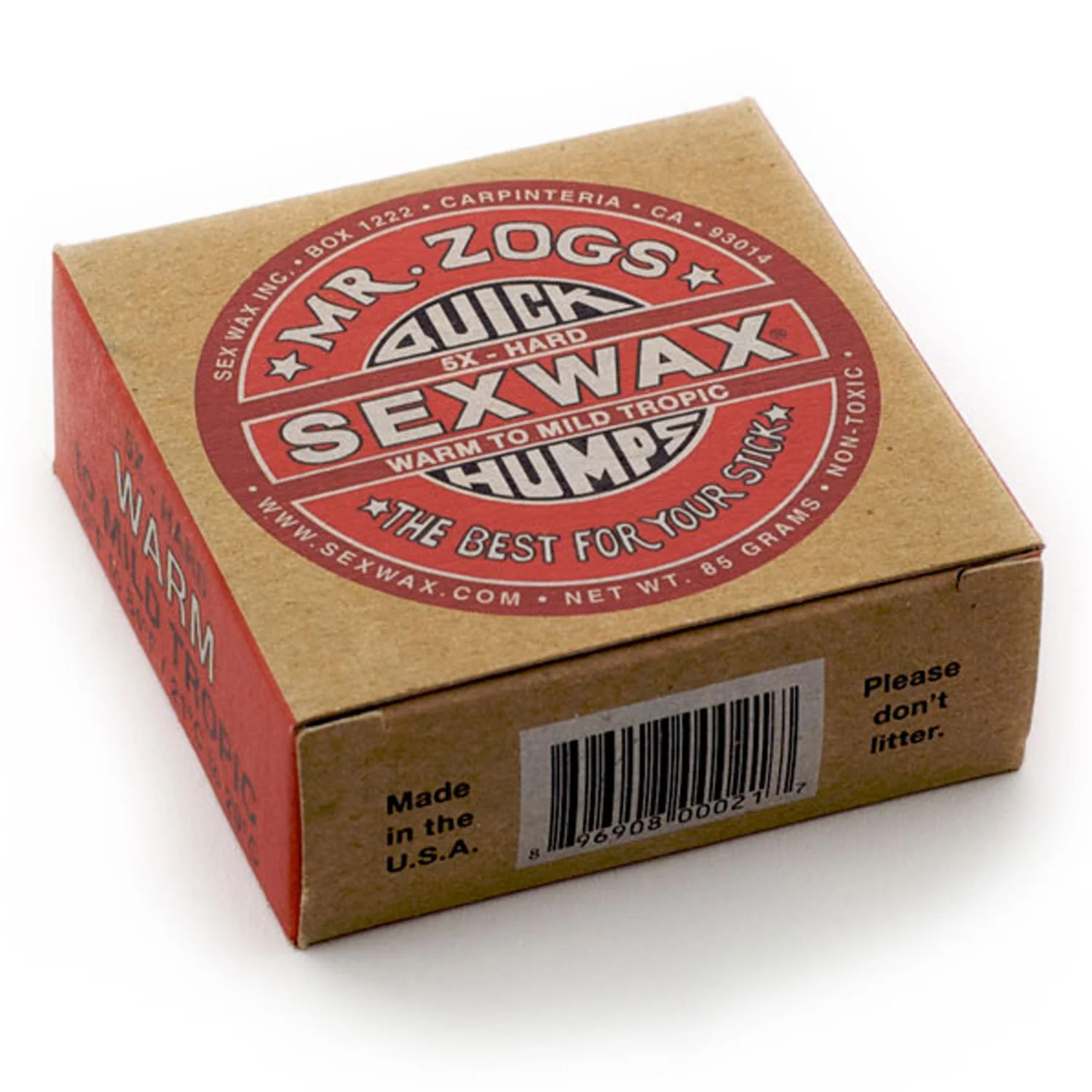 Sex Wax QUICK HUMPS 5X ECO SURF WAX