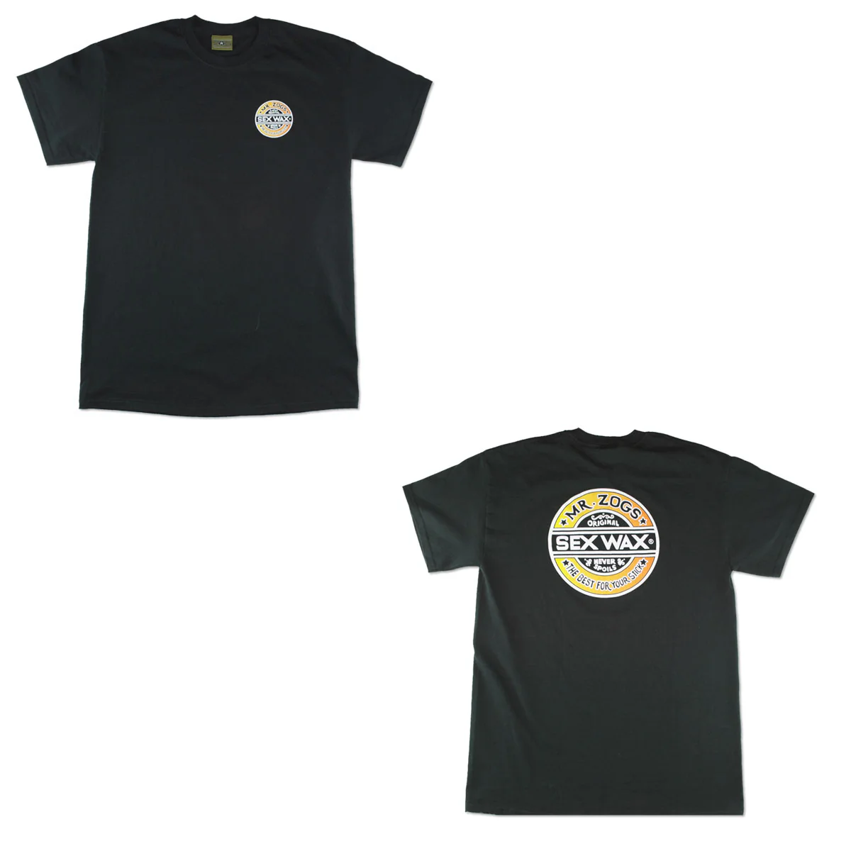 Sex Wax Short Sleeve Fade Black