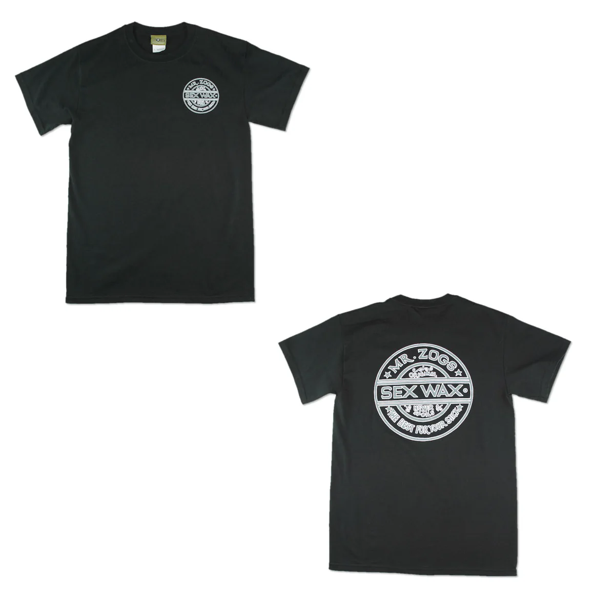 Sex Wax Short Sleeve Pinstripe Black