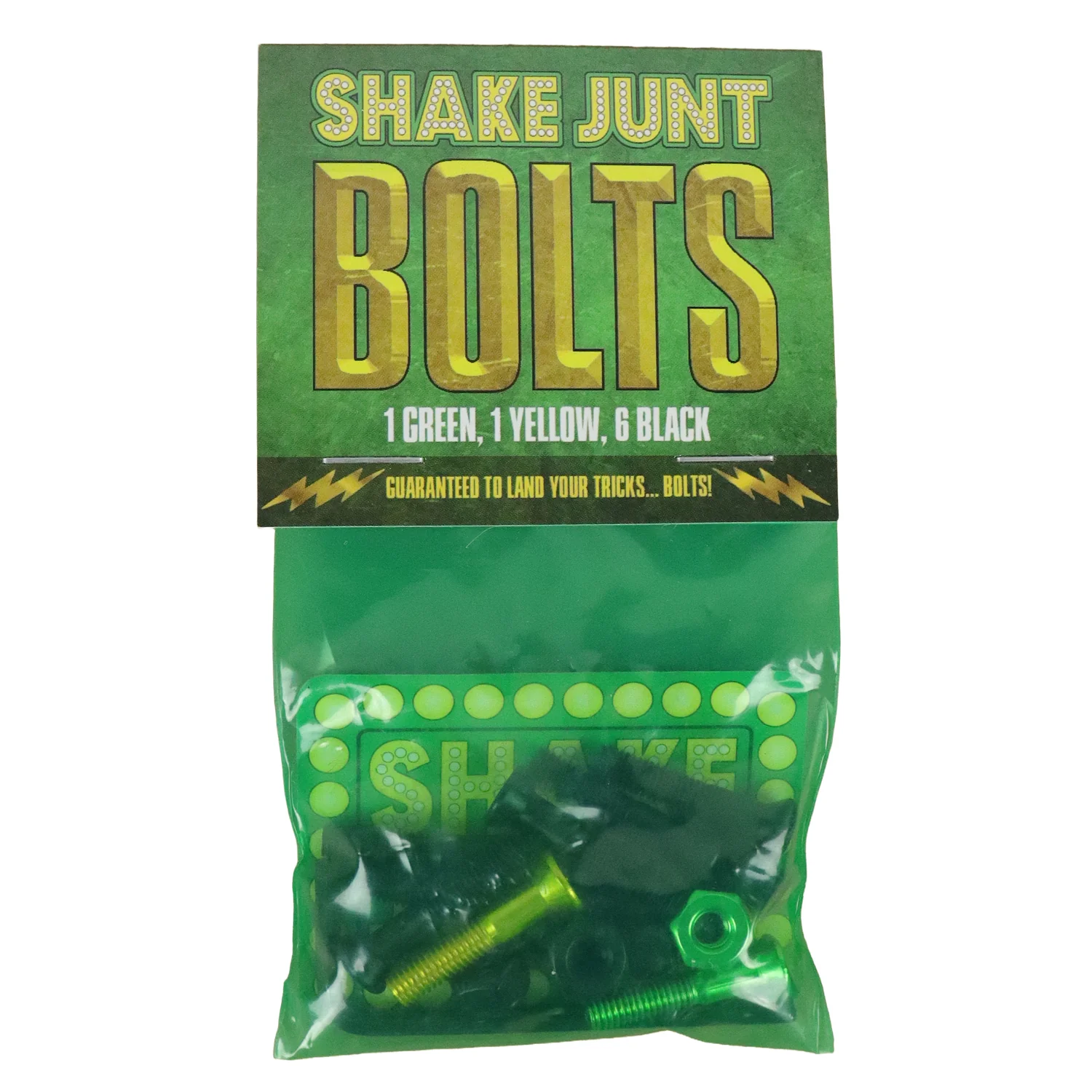 Shake Junt Hardware 7/8" Allen Black/Green/Yellow