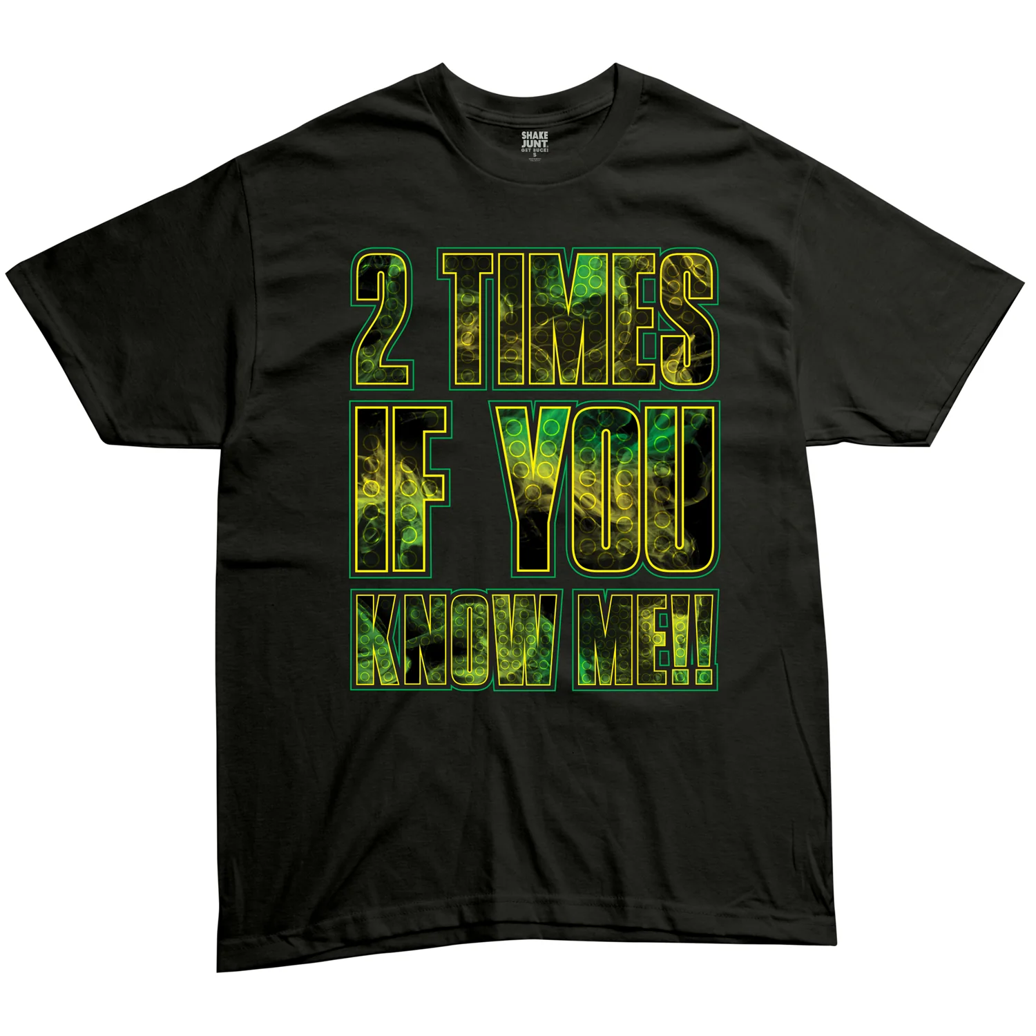 Shake Junt Shirt 2 Times Black
