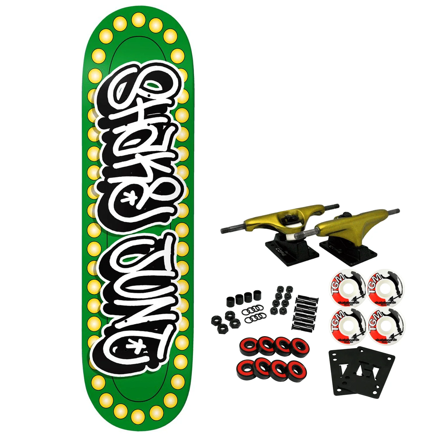 Shake Junt Skateboard Complete Sucka Free 8.25" x 31.75"