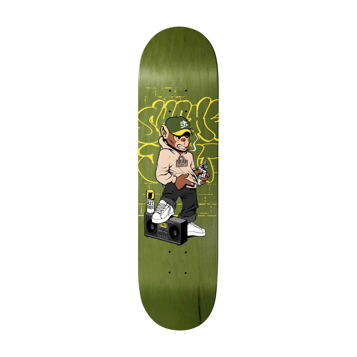 Shake Junt Skateboard Deck Jeff Lenoce Snaps 8.25" Assorted