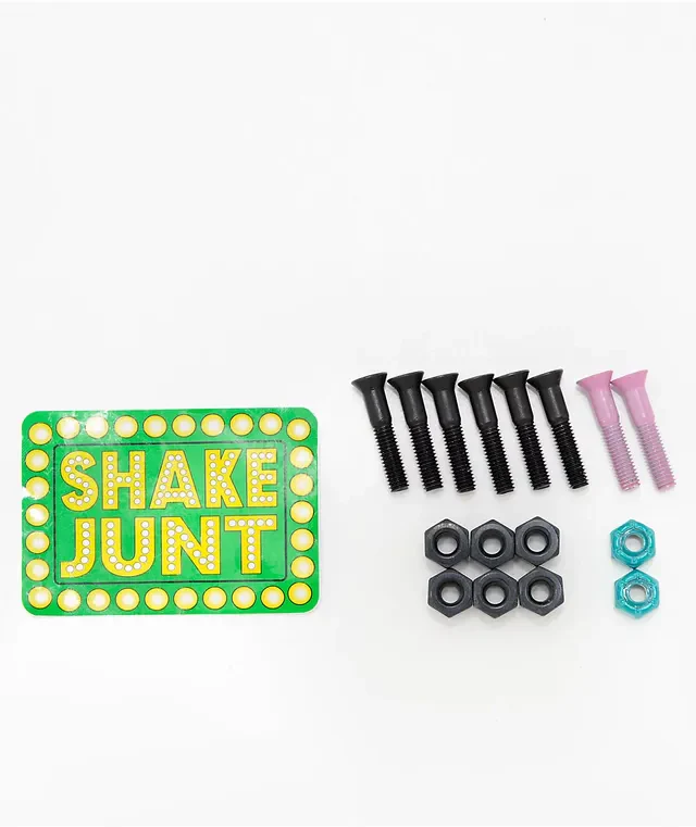 Shake Junt Skateboard Hardware Jamie Foy Signature Pro Bolts 1" Phillips - Image 3
