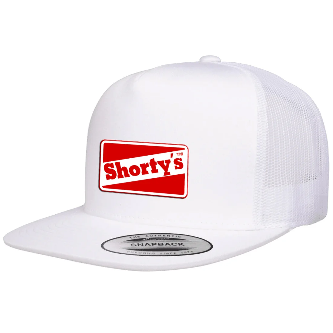 Shorty's Hat OG Red Logo White