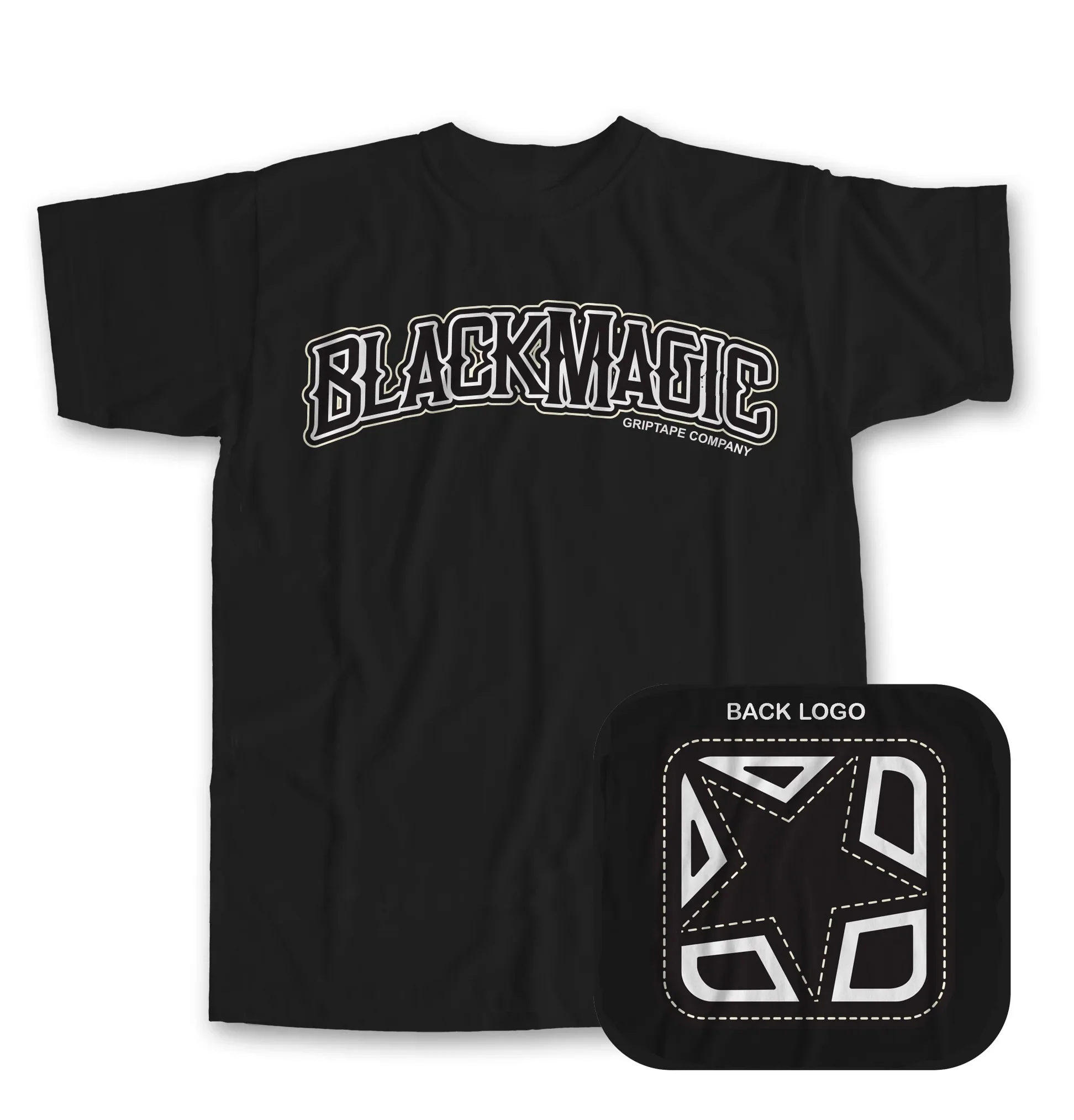 Shorty's Skateboards Shirt Black Magic Arch Black
