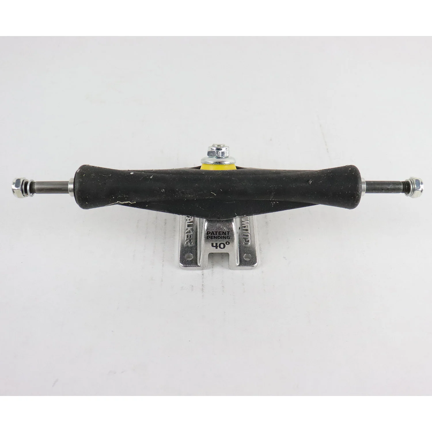 Single Longboard Truck Gullwing Stalker Black 10" Axle - Image 2