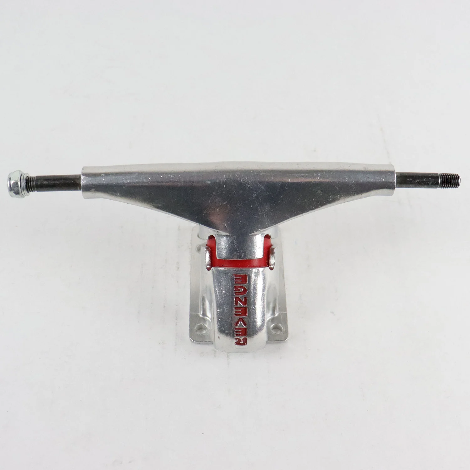 Single Longboard Truck Revenge Alpha Silver 8.5" Axle - Image 2