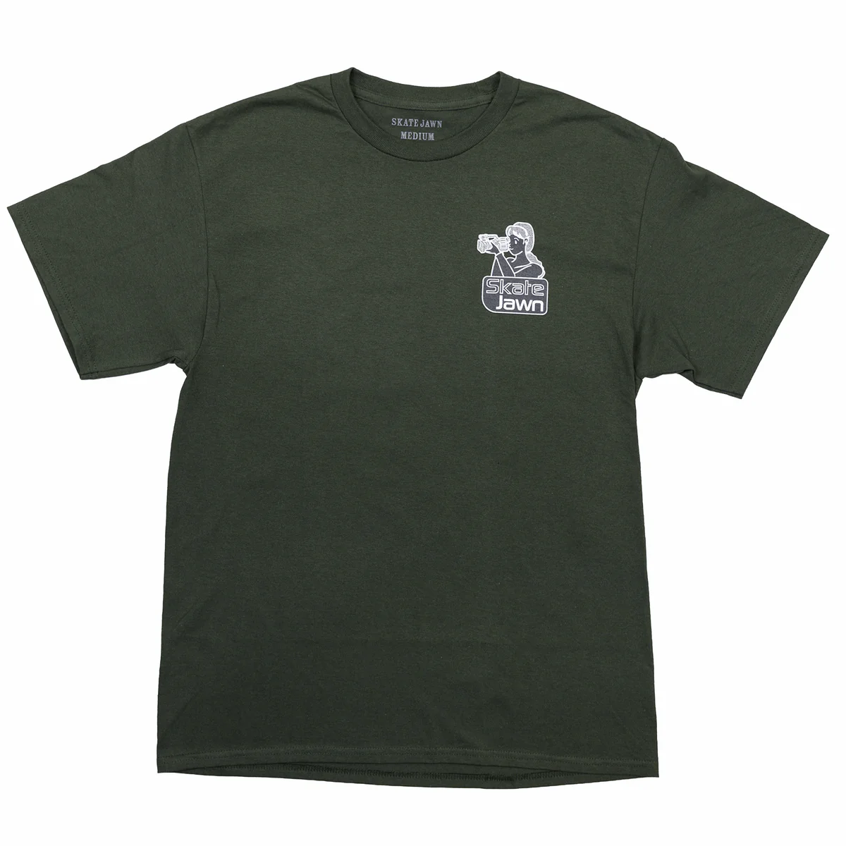 Skate Jawn Magazine Shirt VX Olive
