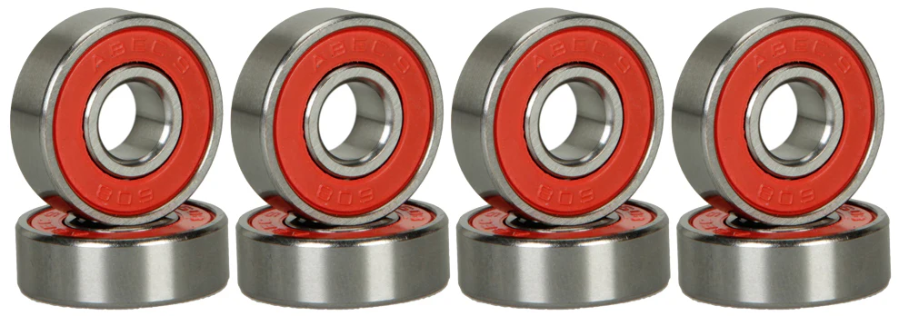 Skateboard Bearings Abec 9 Red