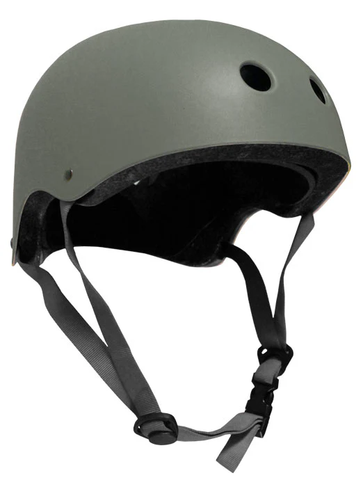 Skateboard Helmet Elbow/Knee/Wrist Pad Combo Skateboarding Skate Park Safety Kit Grey Helmet Small Pads - Image 2