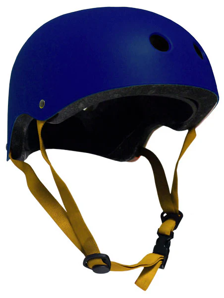 Skateboard Helmet Elbow/Knee/Wrist Pad Combo Skateboarding Skate Park Safety Kit Navy Blue Helmet Extra Small Pads - Image 2